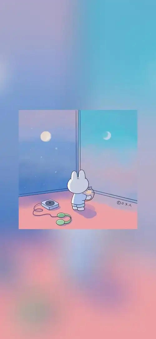 萌趣清新可爱全屏手机壁纸第二辑